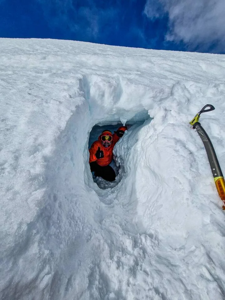 Advanced winter skills training in the Cairngorms with snow and ice