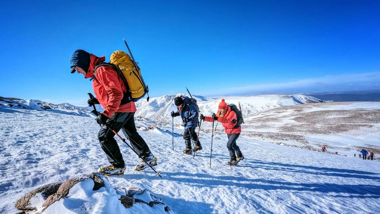 Winter skills courses in the Cairngorms