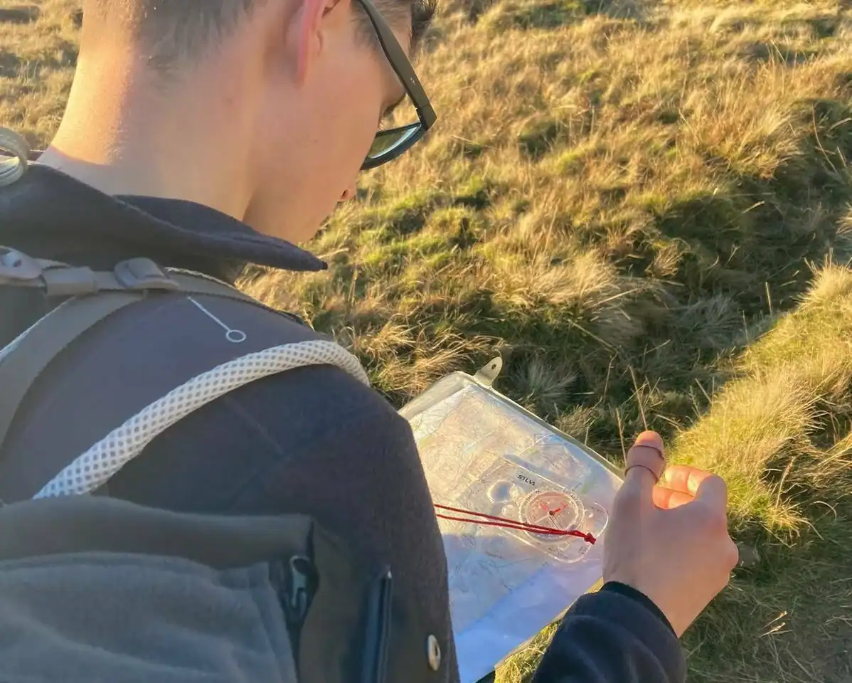 Lake District mountain skills course: ridge terrain and wide fell views