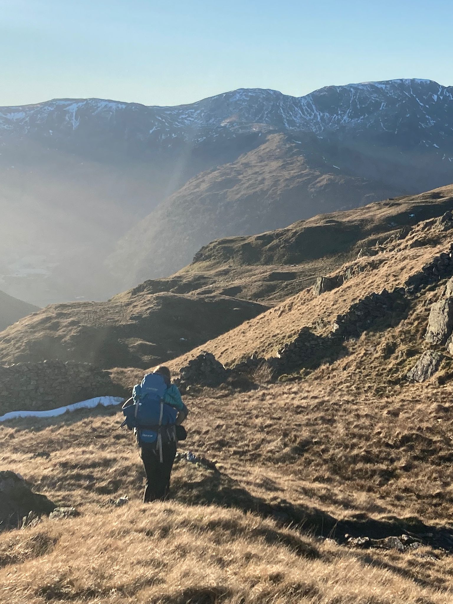 Remote Knoydart landscape on the route to Inverie