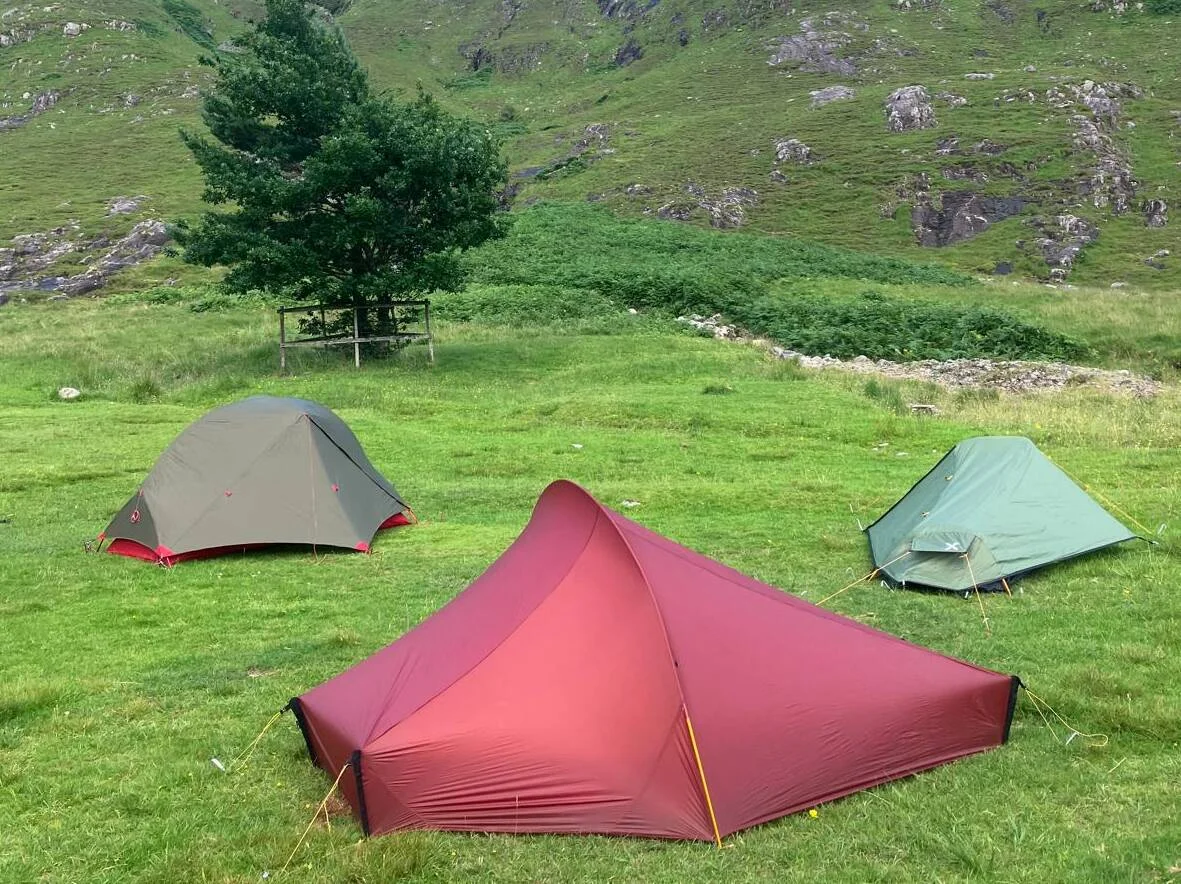 Wild camping experiences in Scotland
