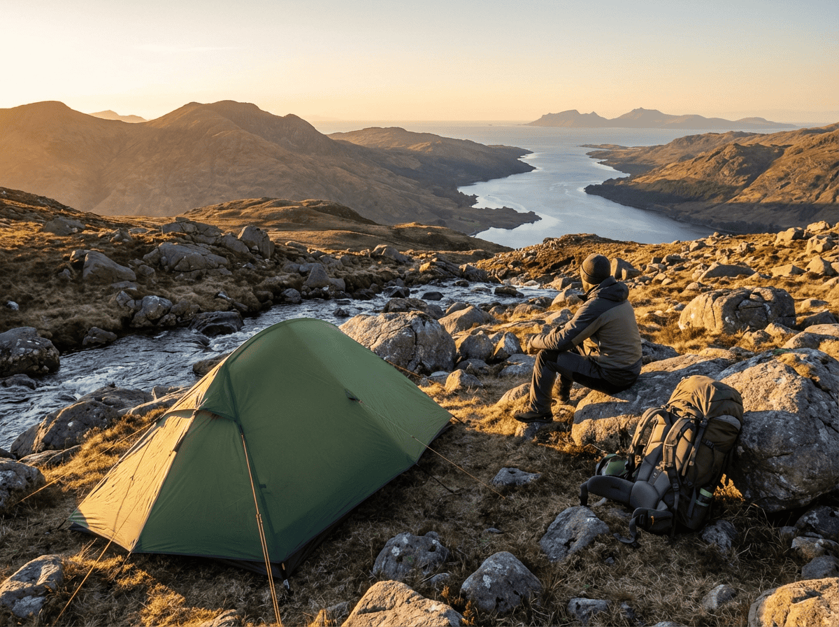 Ardgour wilderness expedition in Scotland: guided 3-day Corran to Glenfinnan traverse on remote West Coast mountain terrain