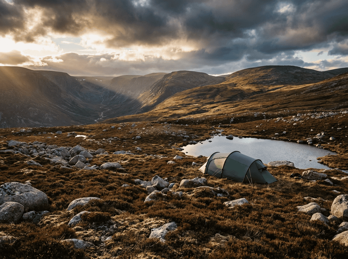Cairngorm 4000ers wilderness expedition in Scotland: guided 3-day high plateau traverse across the Cairngorm massif
