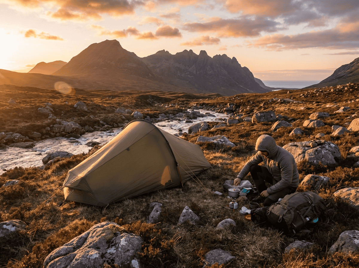 Fisherfield 6 wilderness expedition in Scotland: a guided 4-day journey through the Great Wilderness in Wester Ross