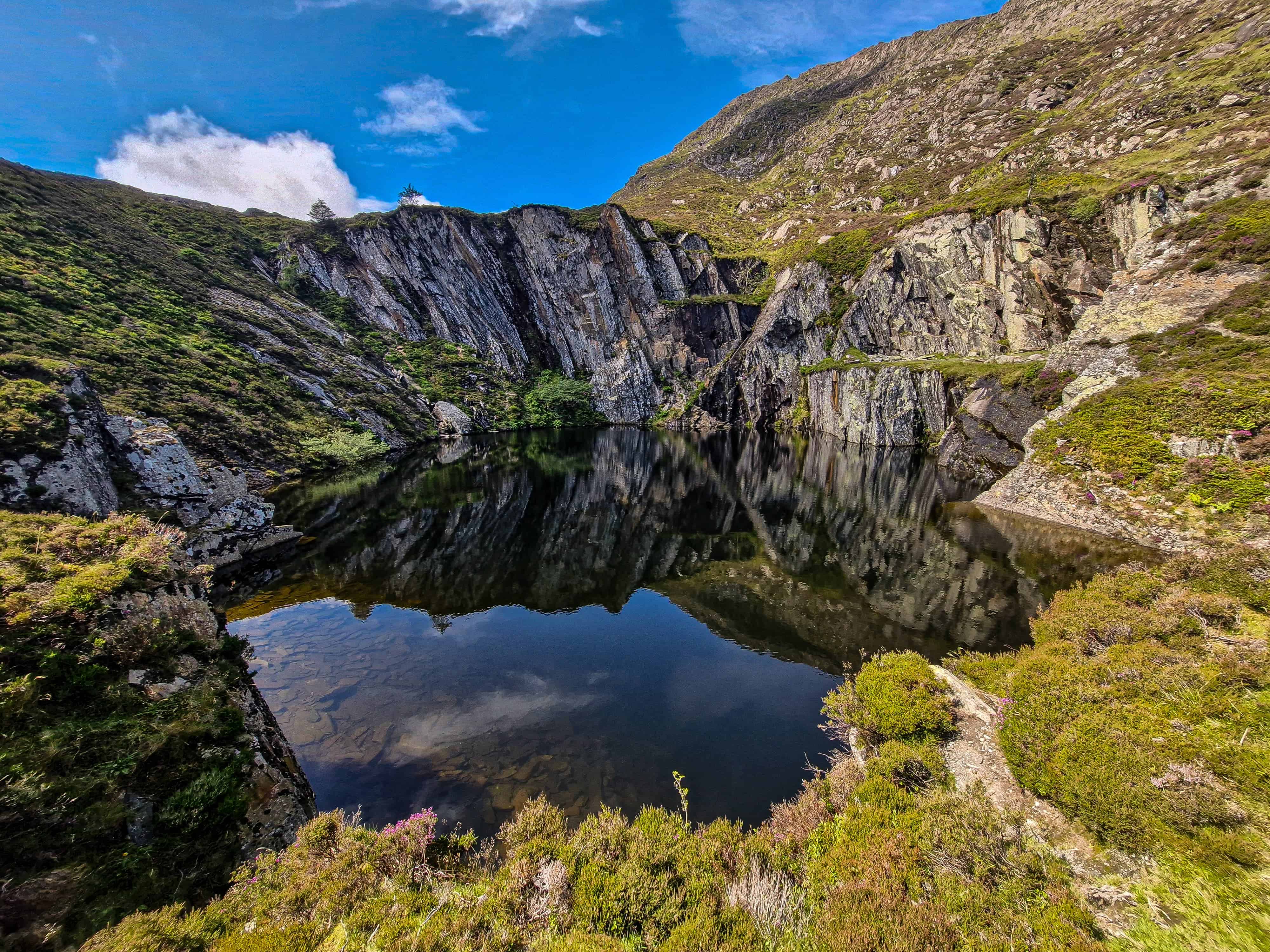 Crinkle Crags classic ridge terrain in Great Langdale