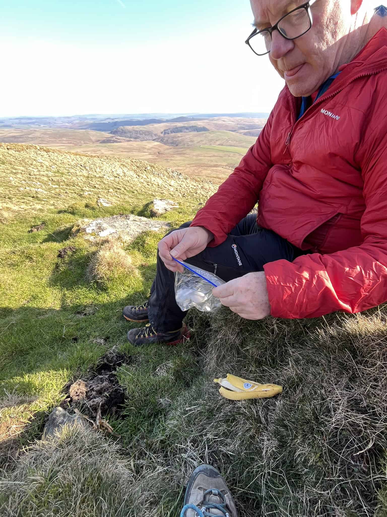 Mountain navigation and route choice during a UK backpacking trip