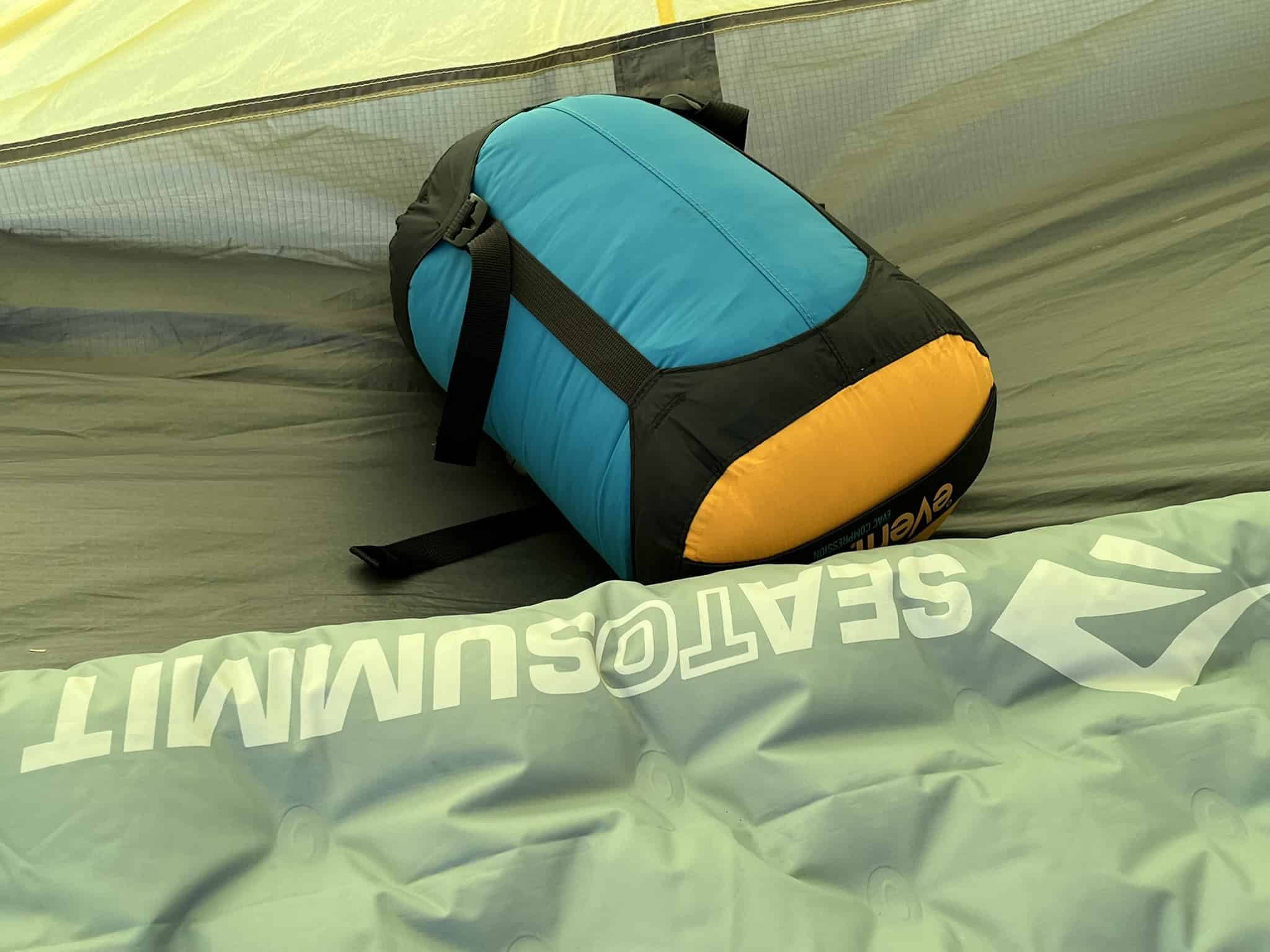 Responsible wild camping in quiet upland terrain