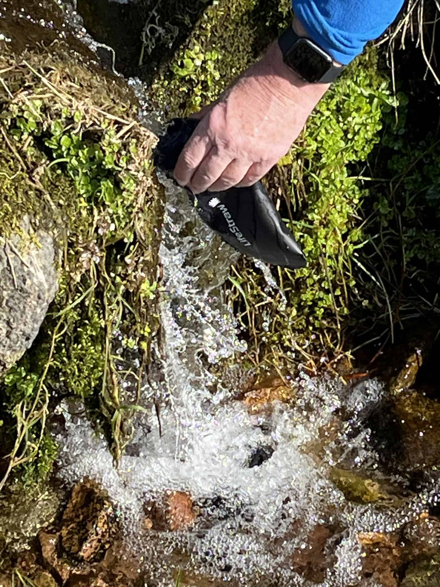 Wild camping field image from a UK mountain overnight trip
