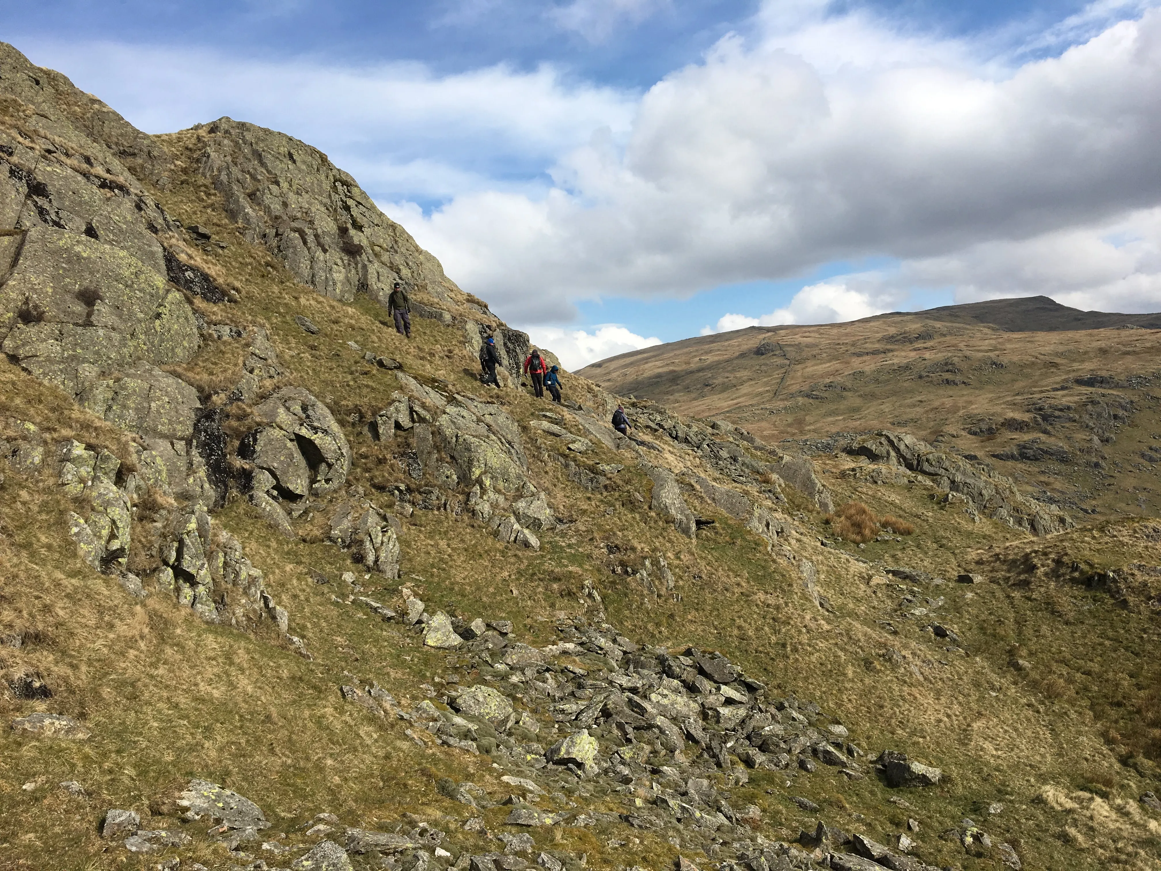 Lake District mountain views from Blencathra