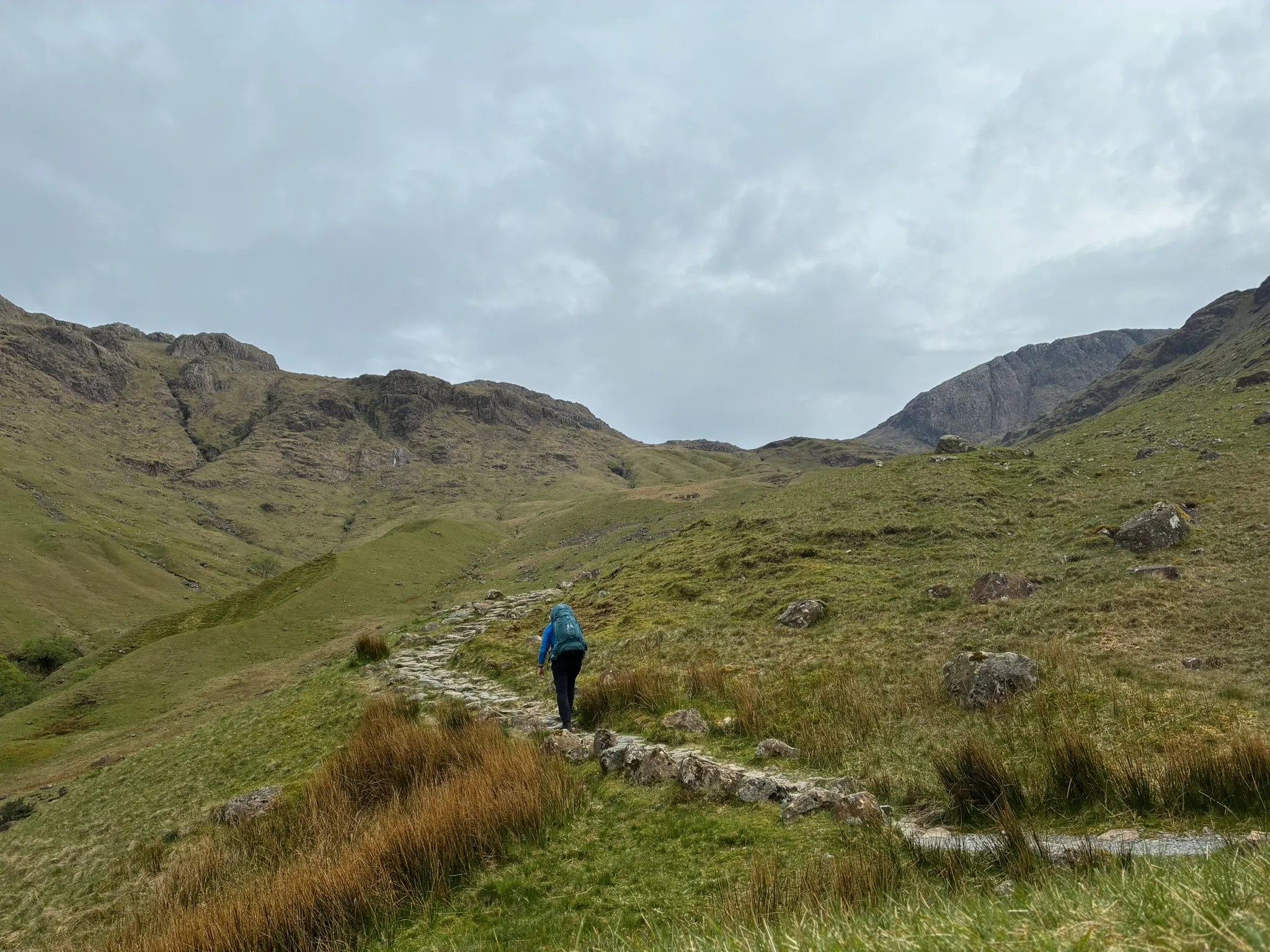 Rocky mountain scenery on Blencathra