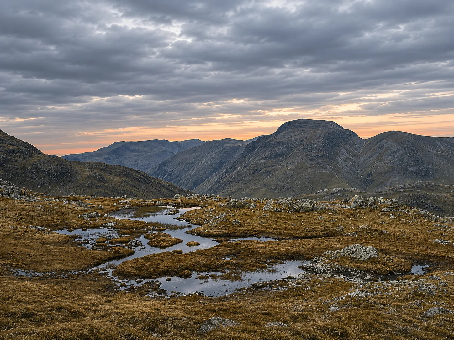 Scafell Pike guided walk from Seathwaite